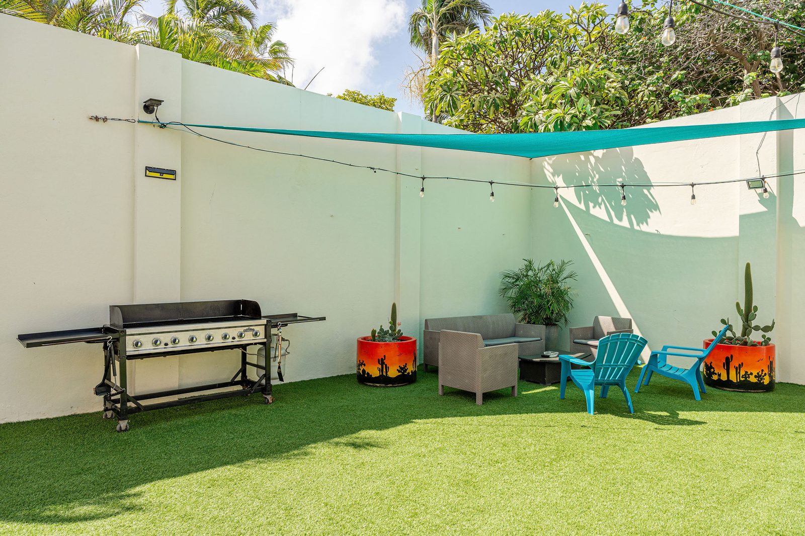 BBQ area